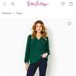 Lilly Pulitzer Elsa top new without tags
